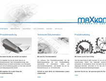 Tablet Screenshot of maxkon.de